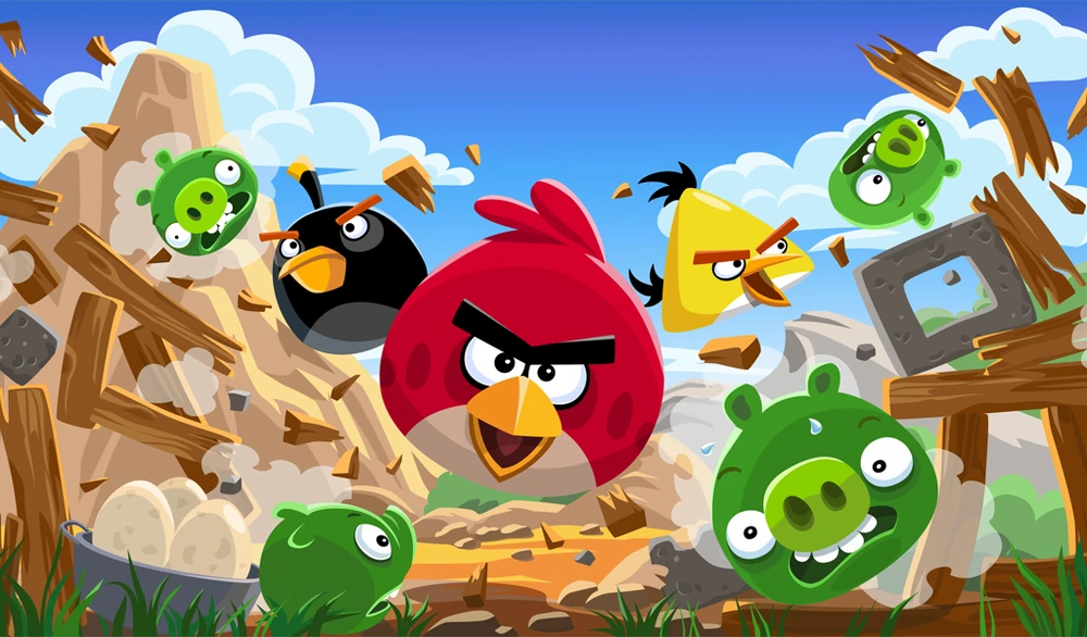 Angry Birds loading screen